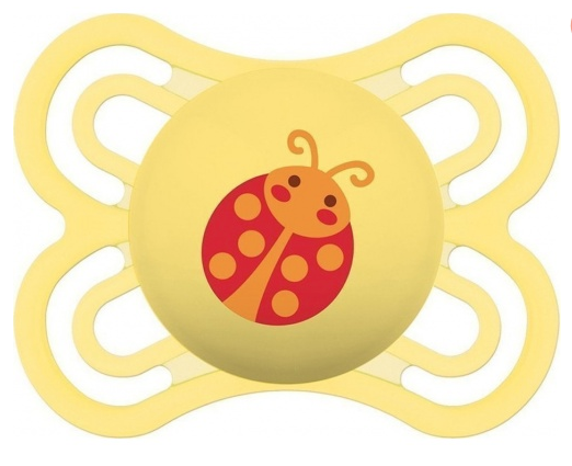 Mam Perfect Silicone Pacifier For Babies From 0-6 Months - Illustration (800x600), Png Download