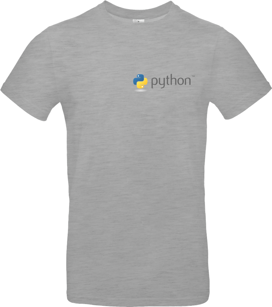Download Pythonfoundation Python Logo T-shirt B&c Exact PNG Image with ...