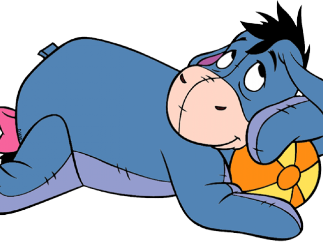 Eeyore Cliparts - Winnie Pooh I Aah Malvorlage (640x480), Png Download