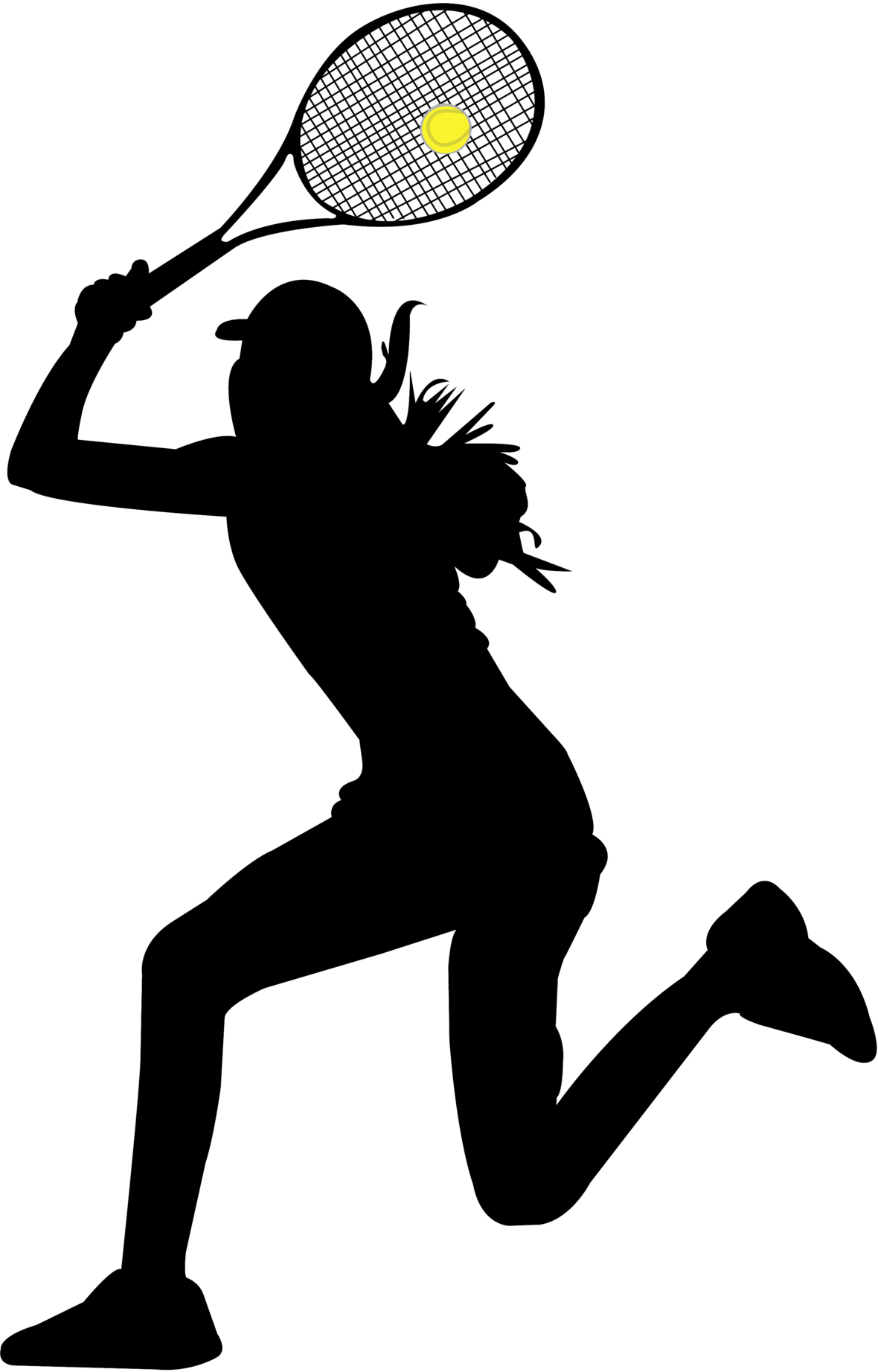 Forehand - Shadow - Soft Tennis (1180x1843), Png Download