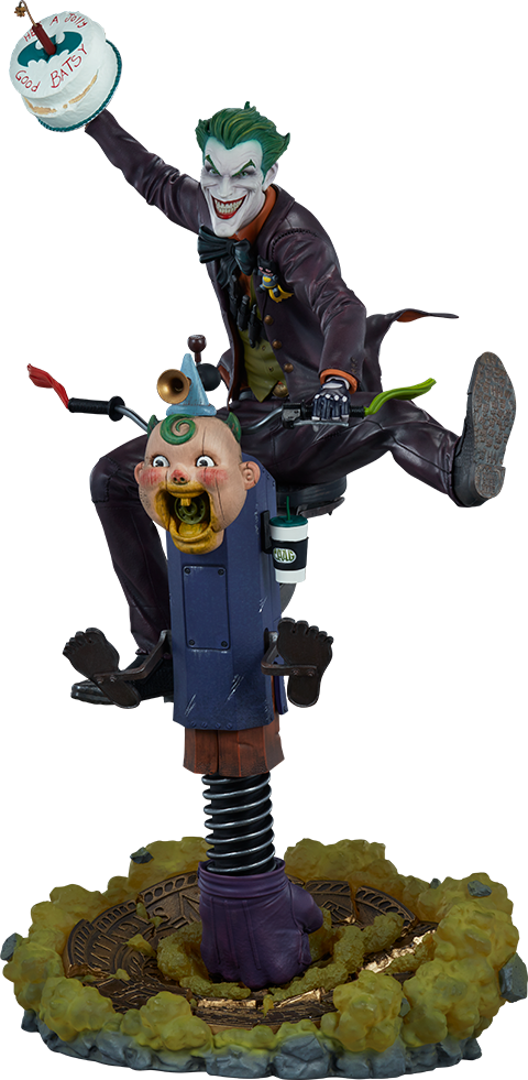 Sideshow Collectibles The Joker Premium Format Figure - Action Figure (480x981), Png Download