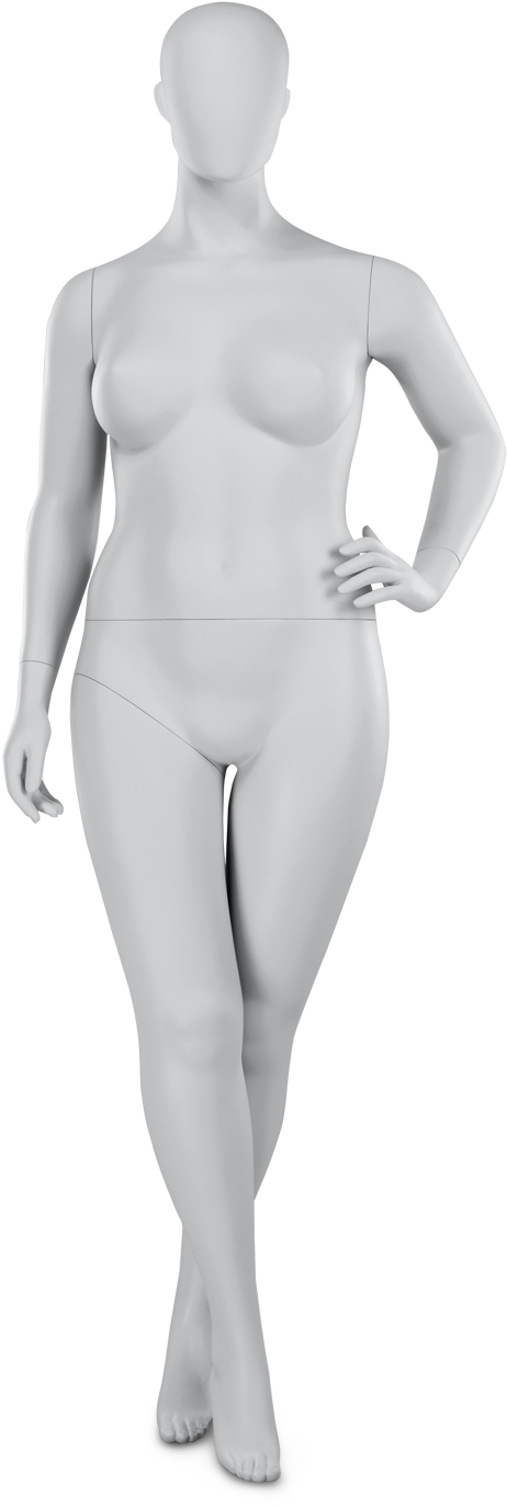 Plus-size Mannequin - Spandex (1500x1500), Png Download