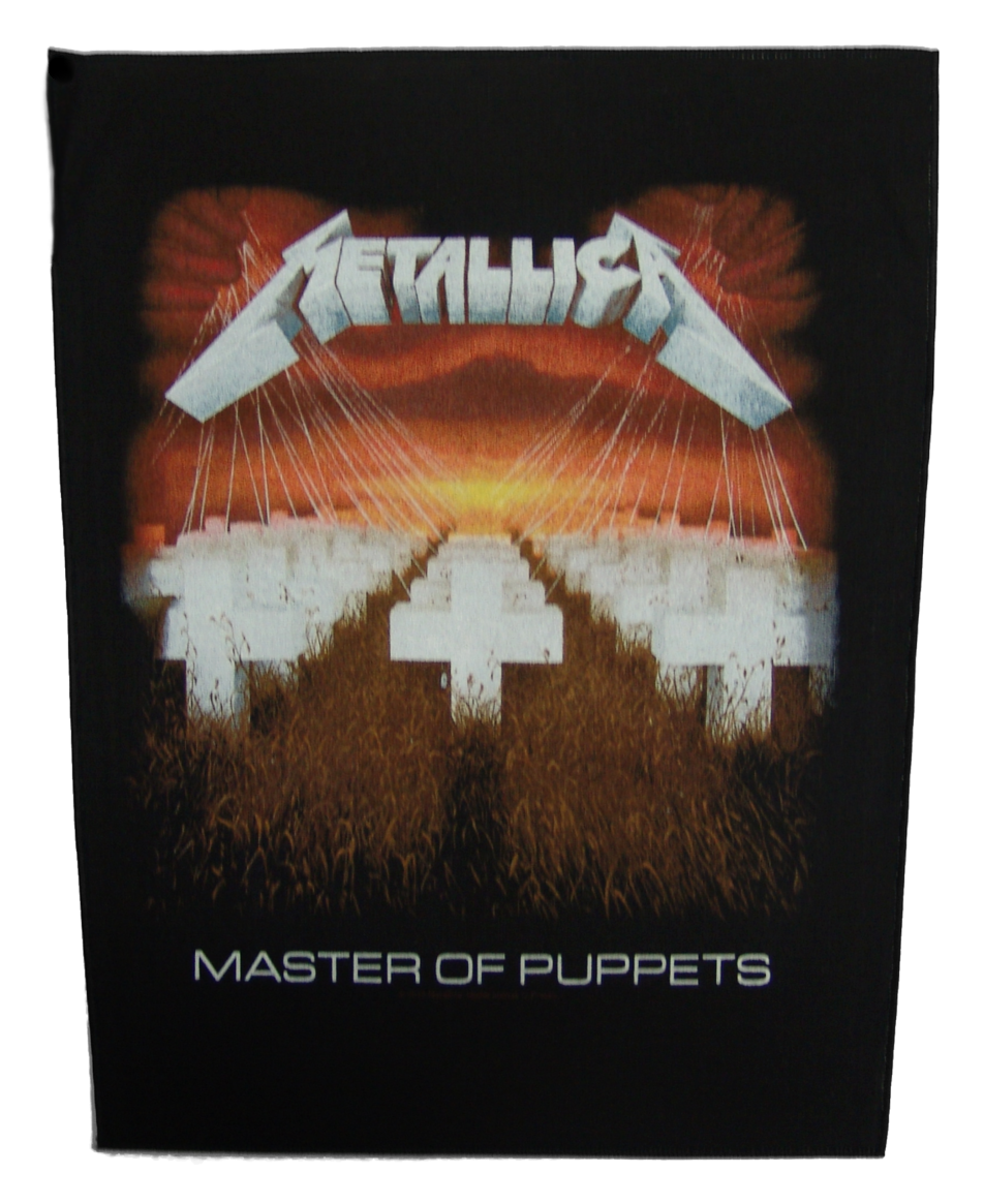 Details About Metallica Official Patch Arrière Master - Metallica Master Of Puppets Spotify (1250x1250), Png Download