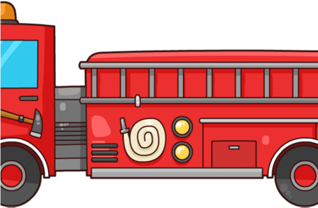 Fire Truck Clipart Vector - Clip Art Fire Truck Png (640x480), Png Download