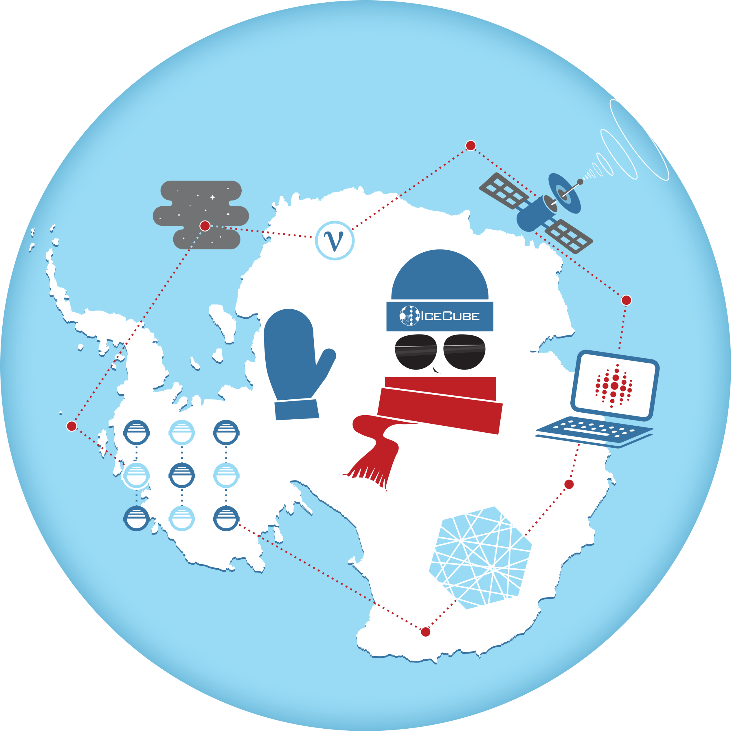 South Pole Png (2575x2546), Png Download