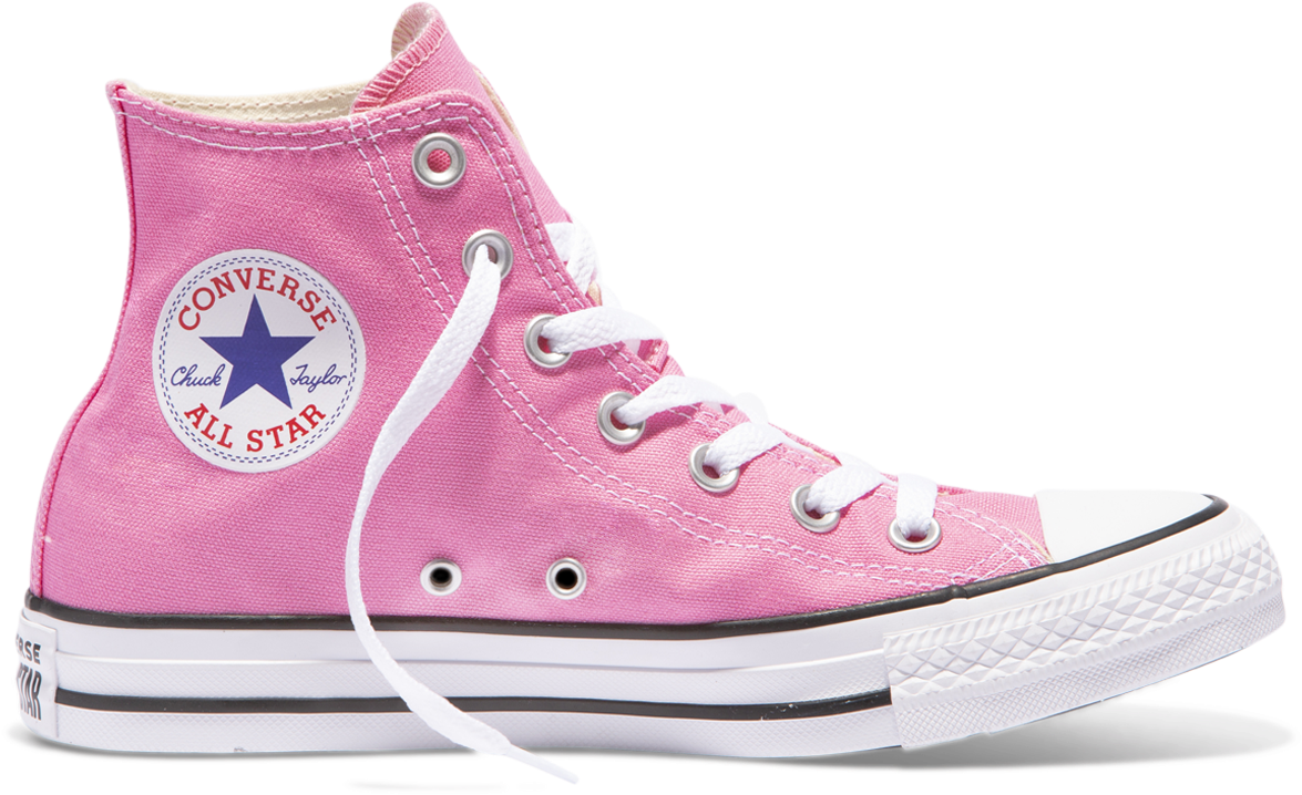 Chuck Taylor All Star Colour High Top Pink - Converse Pink (1200x1200), Png Download