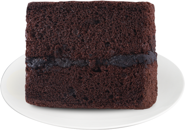 Choco Cake Slice - Chocolate Cake (745x485), Png Download