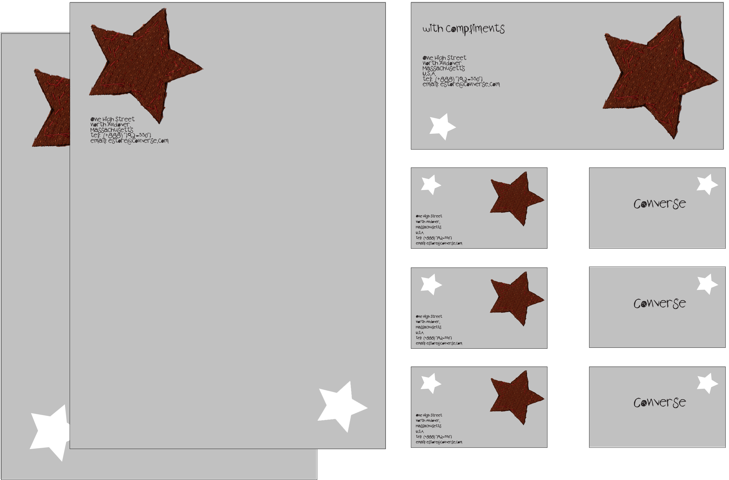 Deconstruct A Brand Stationery - Luau (2526x1682), Png Download