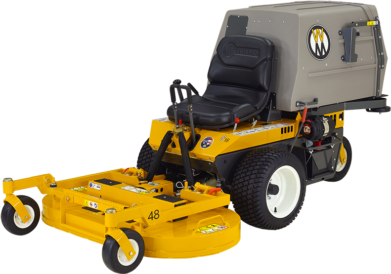 S18 Walker Mower (900x554), Png Download