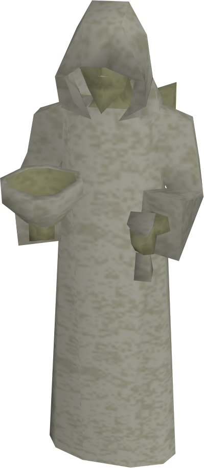 Guthix Statue Lvl 1 - Gown (399x913), Png Download