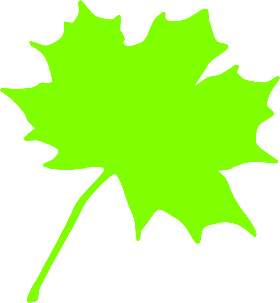 How To Set Use Green Leaf Clipart (552x597), Png Download