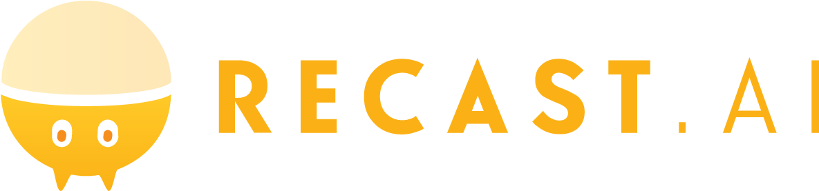 Ai Blog - Recast Ai Logo (1196x288), Png Download
