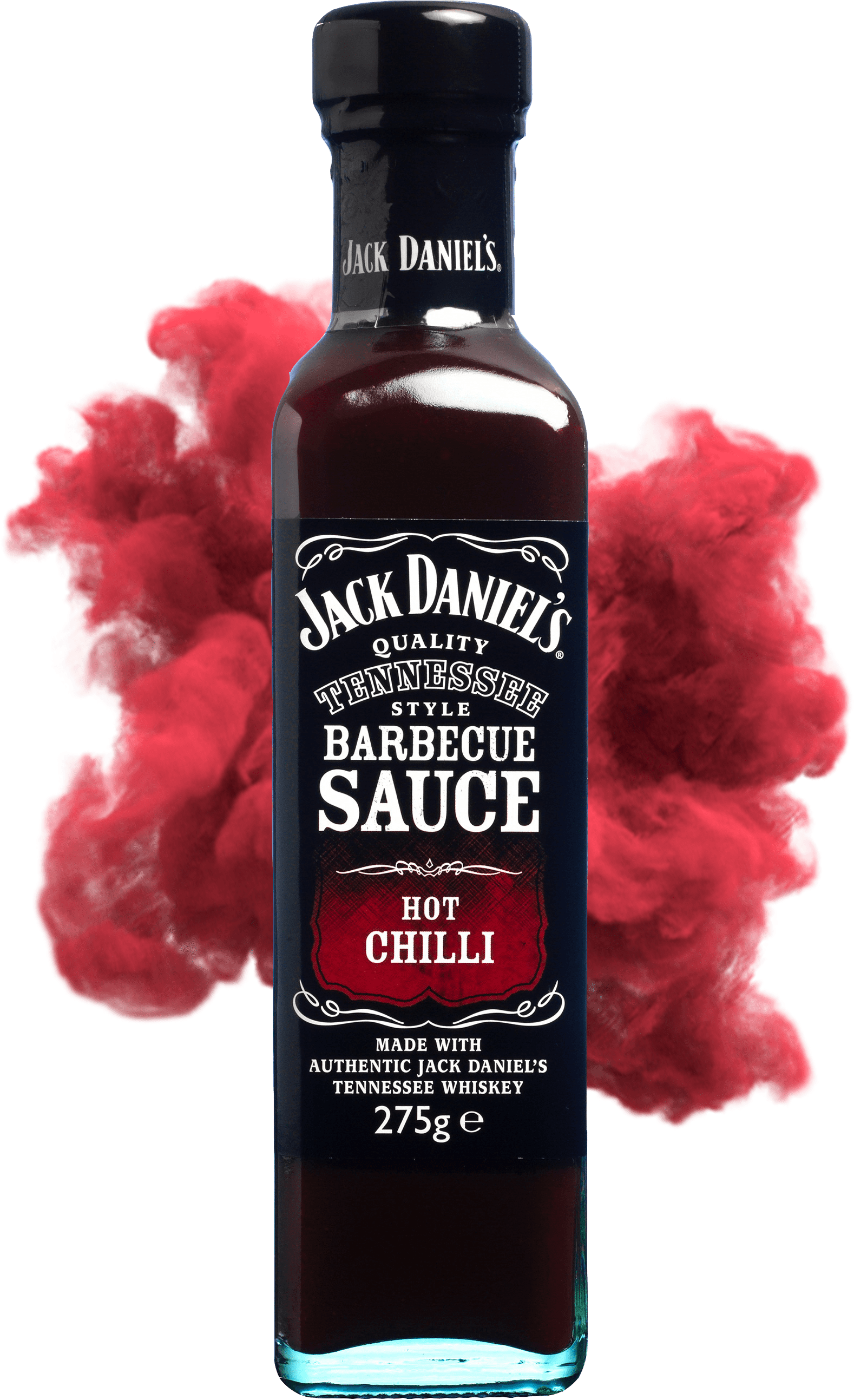 Hot Chilli Barbecue Sauce - Jack Daniels (1700x2780), Png Download