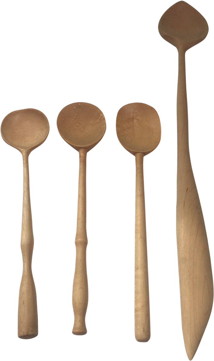 Collection Of Maple Spoons - Wooden Spoon (1200x1200), Png Download