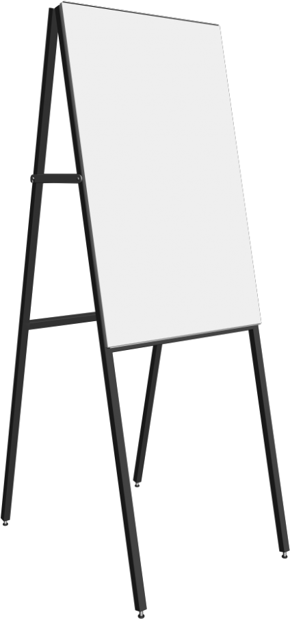 Standing Board Png - Whiteboard (1000x1000), Png Download