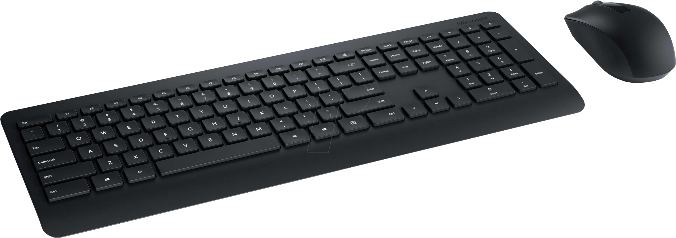 Aes Microsoft Pt3 - Microsoft 900 Keyboard (2362x845), Png Download