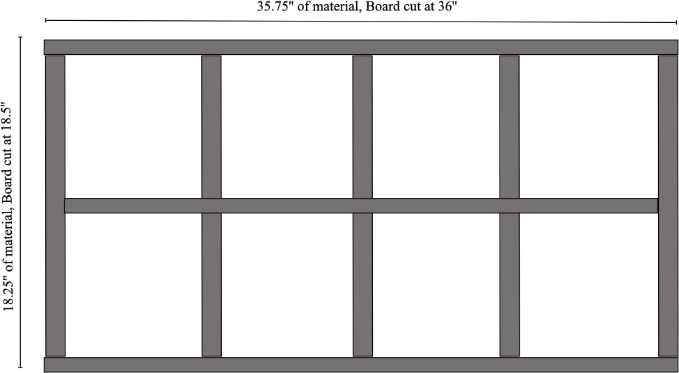 While At Home Depot I Also Picked Up All Of My 3/4'' - Parallel (1001x637), Png Download