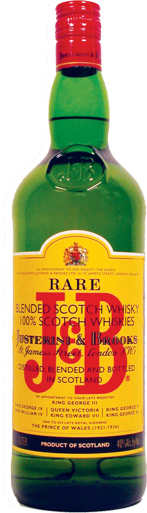 Jb - Justin And Brooks Whisky (575x1826), Png Download