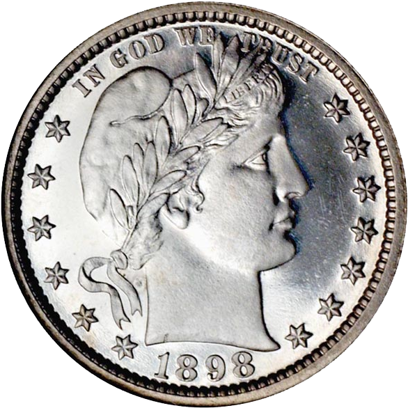 Back Of Dime Png For Kids - 1889 Quarter Dollar Value (600x600), Png Download