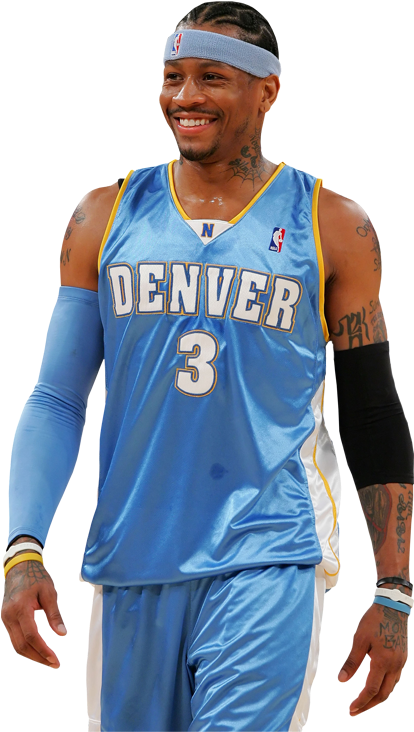 Allen Iverson Photo Ai Cut 1 - Basketball Player (533x800), Png Download