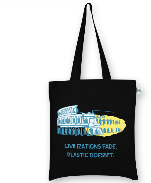 Cotton Tote Bag, Civilizations Fade - Tote Bag (600x600), Png Download