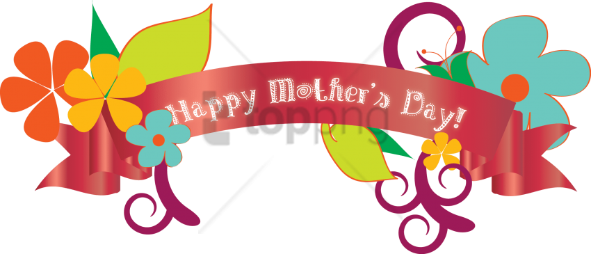Free Png Download Mothers Day Png Images Background - Mother's Day (850x365), Png Download