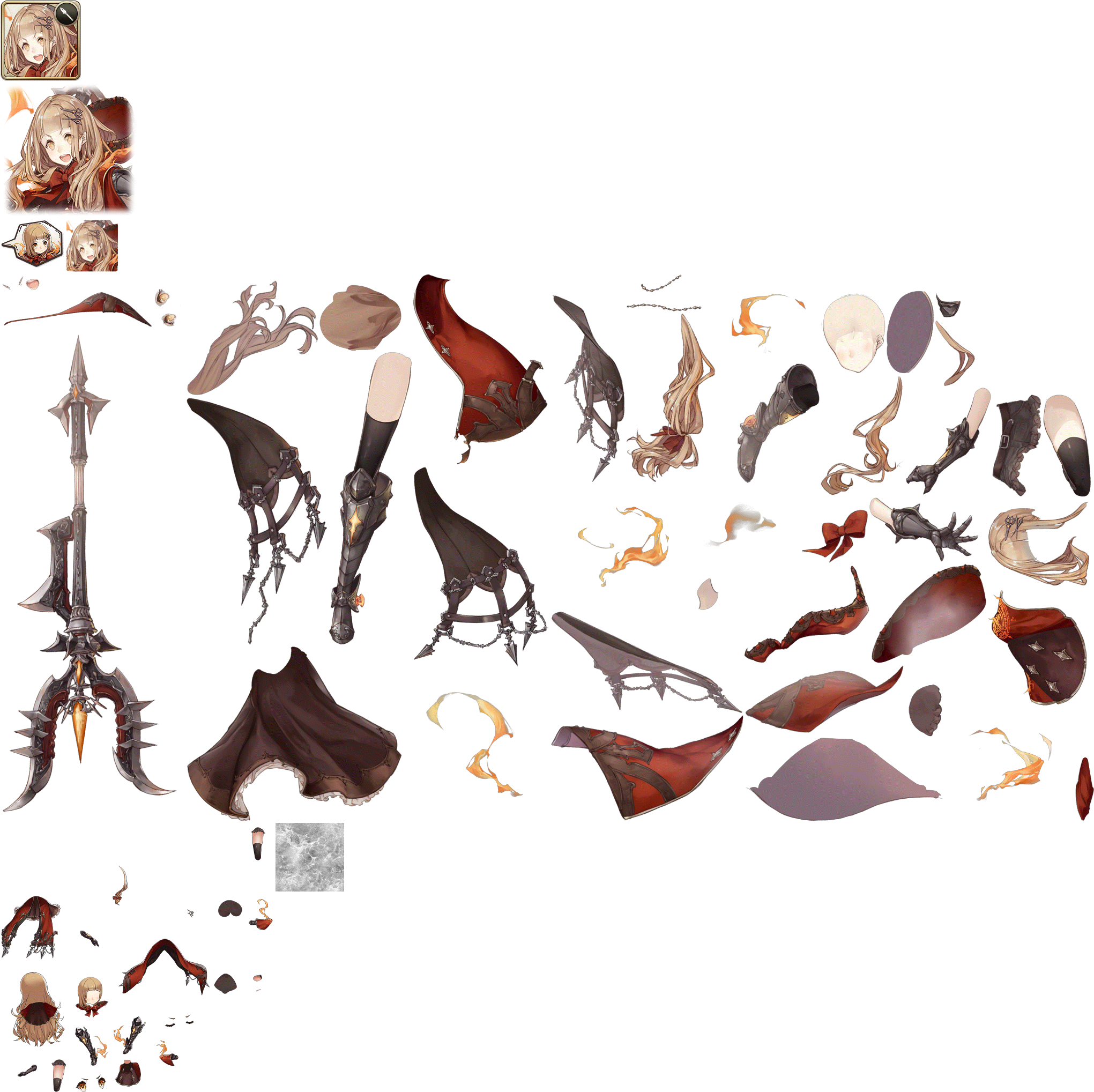 Click For Full Sized Image Red Riding Hood - Illustration (2051x2048), Png Download