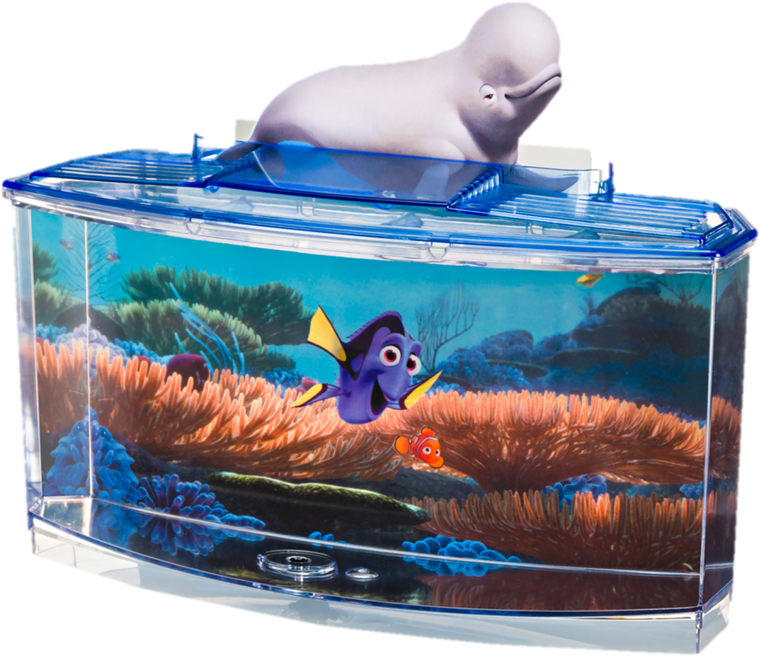 Finding Dory Betta Tank - Juguetes Buscando A Dory Acuario (1125x1046), Png Download
