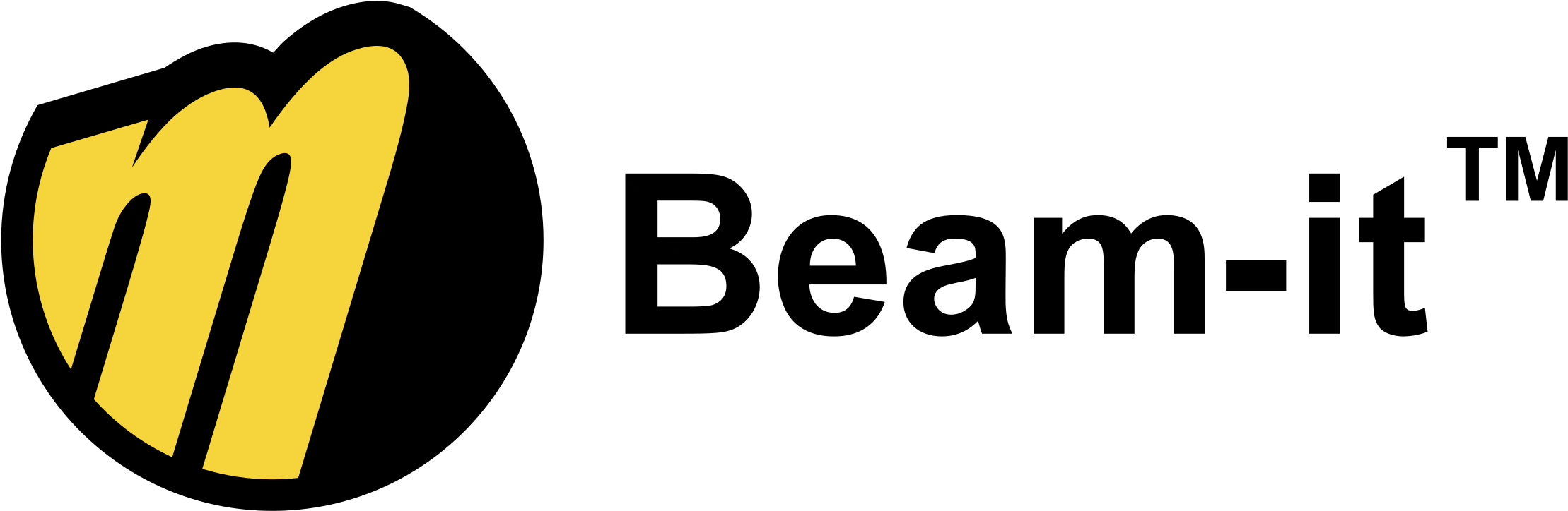 Beam It Logo Png Transparent - Graphic Design (2400x2400), Png Download