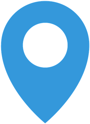 Blue Location Icon Png (640x640), Png Download