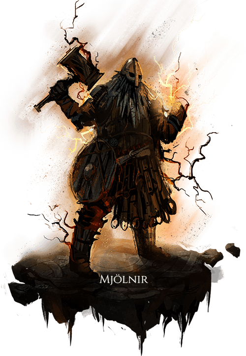 Mjölnir - Mjolnir True (500x721), Png Download