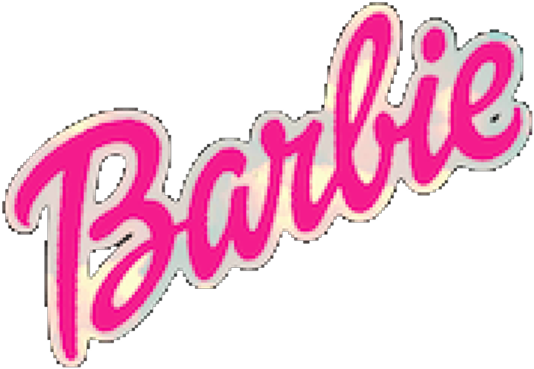 #aesthetic #barbie #logo #tumblr #kpop #freetoedit - Barbie Aesthetic (1024x726), Png Download