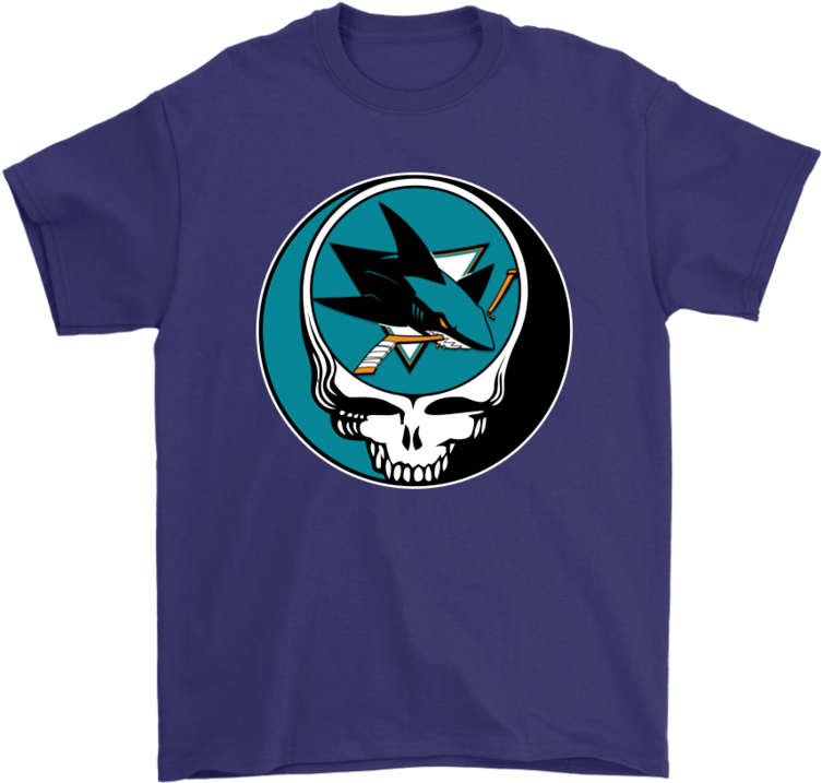 Nhl Team San Jose Sharks X Grateful Dead Logo Band - Grateful Dead Steal Your Face (900x900), Png Download
