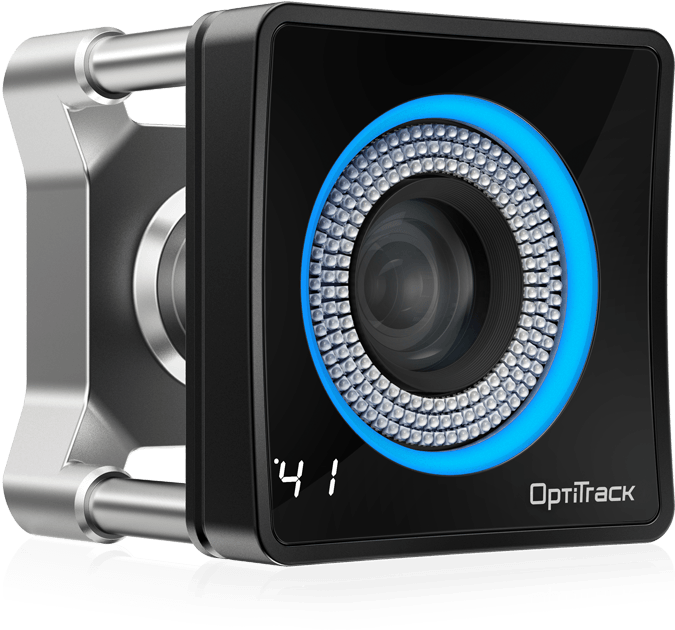 Image Of The Optitrack Prime 41 Camera With Blue Ring - Optical Track 3d Cameras (700x700), Png Download