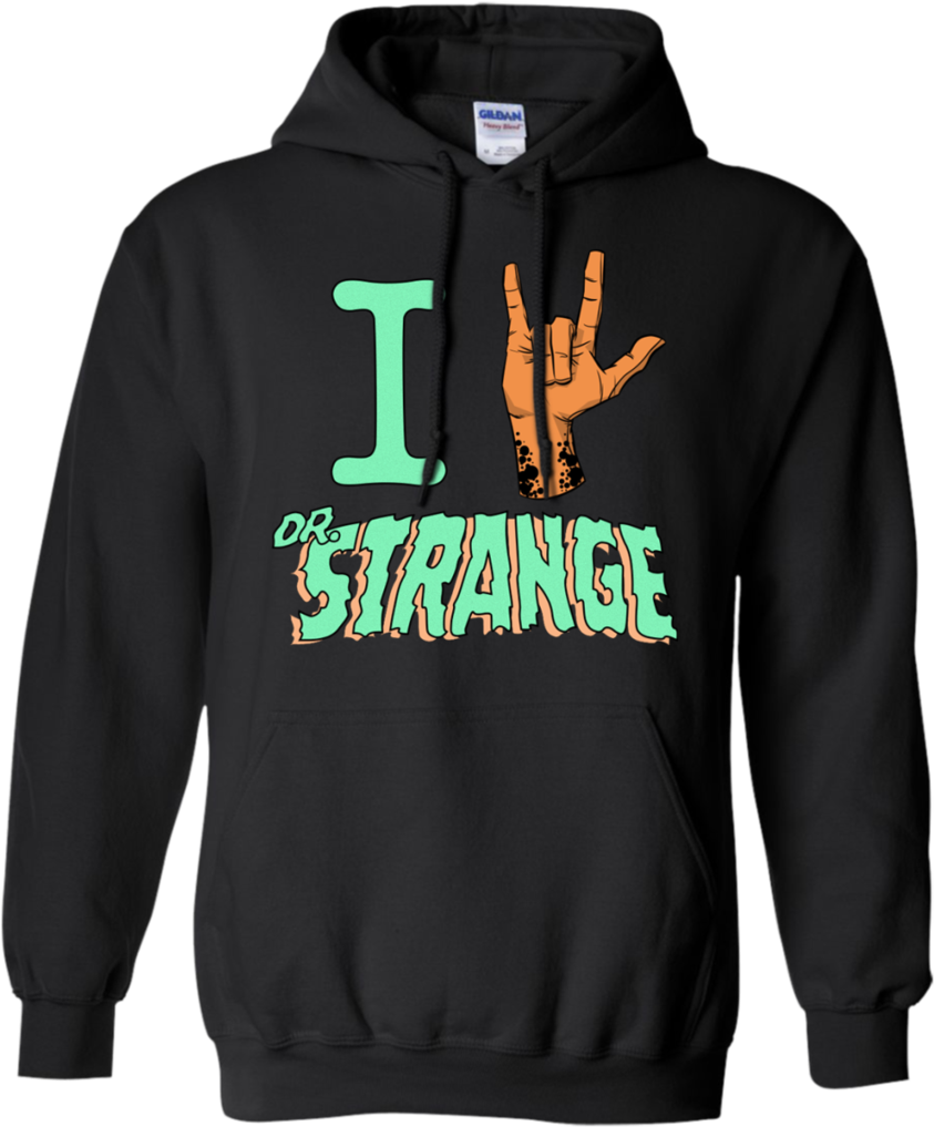 I Love Doctor Strange Creepy Dr Strange T Shirt & Hoodie - Bendy And The Ink Machine Sweater (1024x1024), Png Download