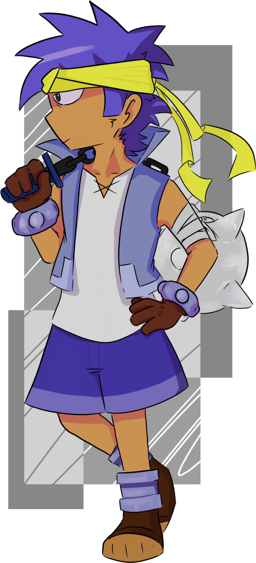 “bolo From Shantae, A Raffle Prize For Someone At A - Cartoon (1057x1920), Png Download