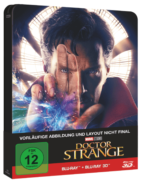 Download Image 786 X - Doctor Strange 2016 Blu Ray Steelbook (786x587), Png Download