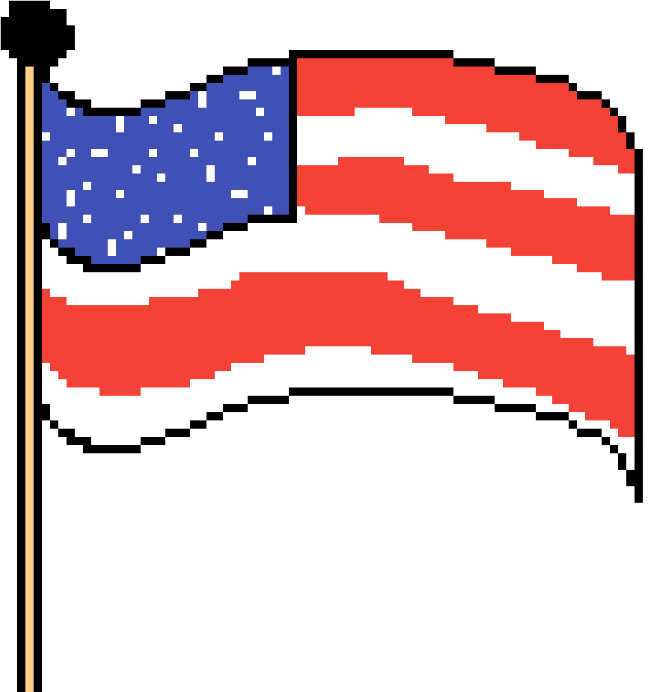 Make America Great Again - Flag Of The United States (1200x1200), Png Download