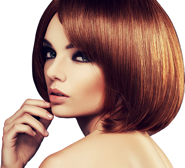 Beauty Parlour Hairstyle Hairdresser Hair Coloring - Woman Hair Salon (616x560), Png Download