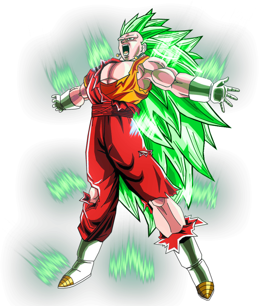 #vegito Super Saiyan Green - Vegito Ssj3 (1024x1024), Png Download