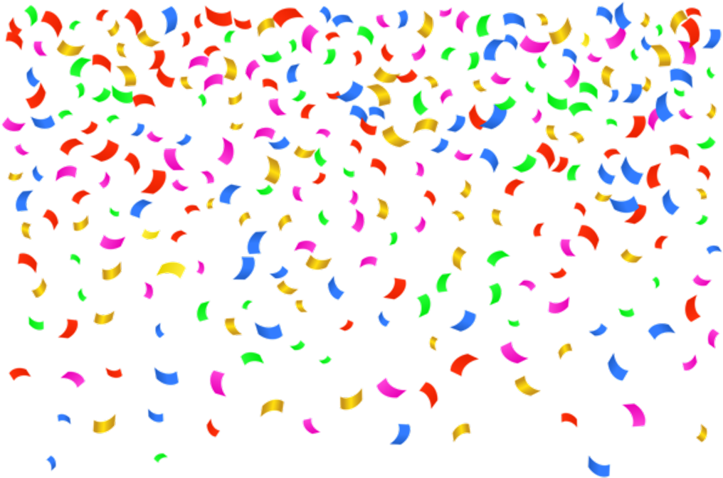 #confetti #happybirthday #happybday #birthday #birthdayparty - Birthday Party Confetti Png (1024x676), Png Download