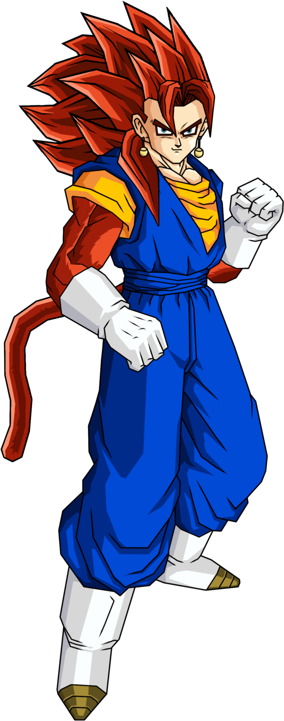 Dragon Ball Vegetto Ssj4 (900x1600), Png Download