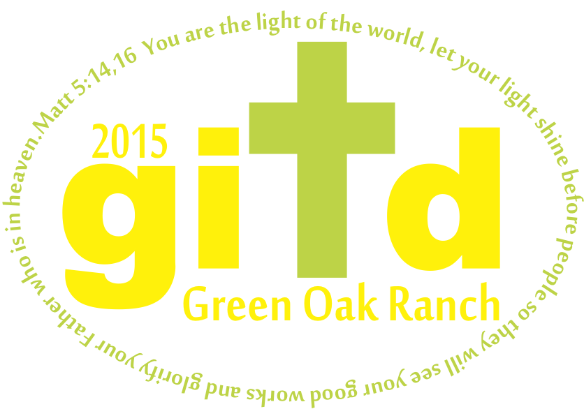 Green Oak Ranch - Circle (900x696), Png Download