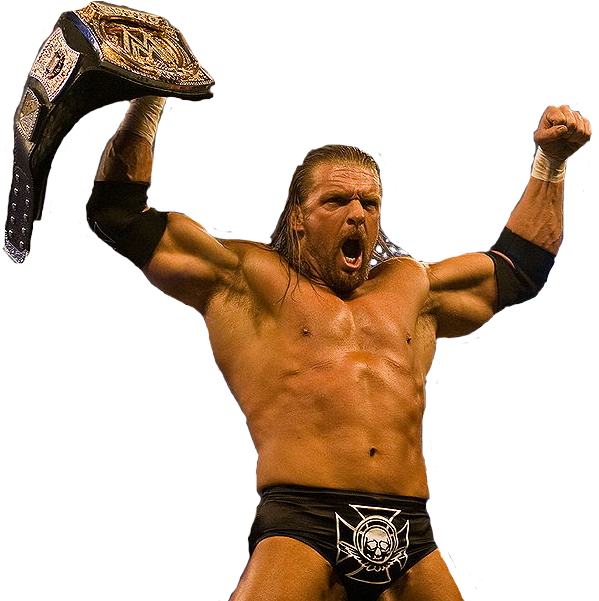 Triple H Wwe Champion (783x600), Png Download