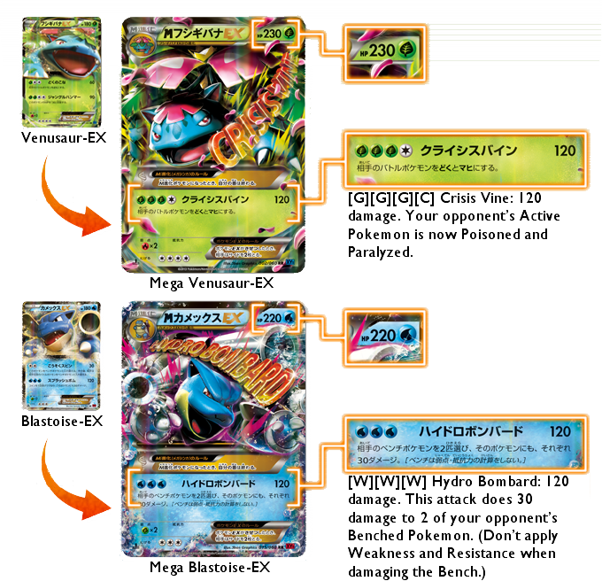 ポケモン メガ カメックス カード (680x656), Png Download