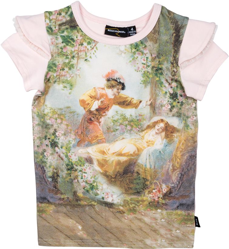 Sleeping Beauty Tee [size (1000x1000), Png Download