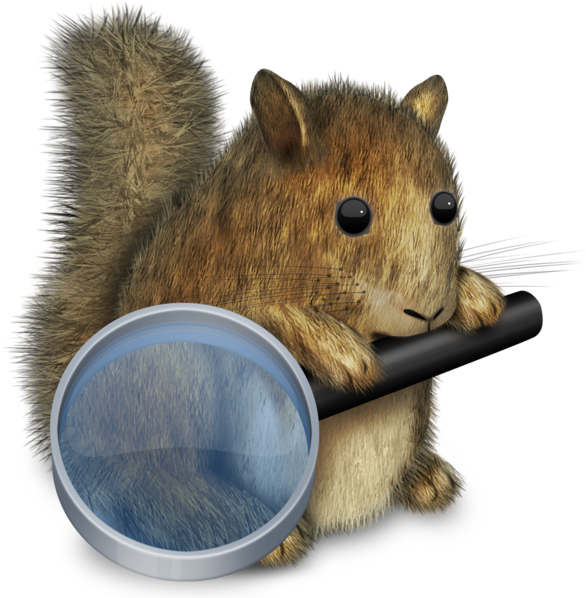 Easyfind On The Mac App Store - Easy Find Squirrel (600x600), Png Download