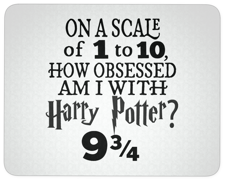 Obsessed Inspired Computer Mousepad Tessa Mae - Harry Potter (1024x1024), Png Download