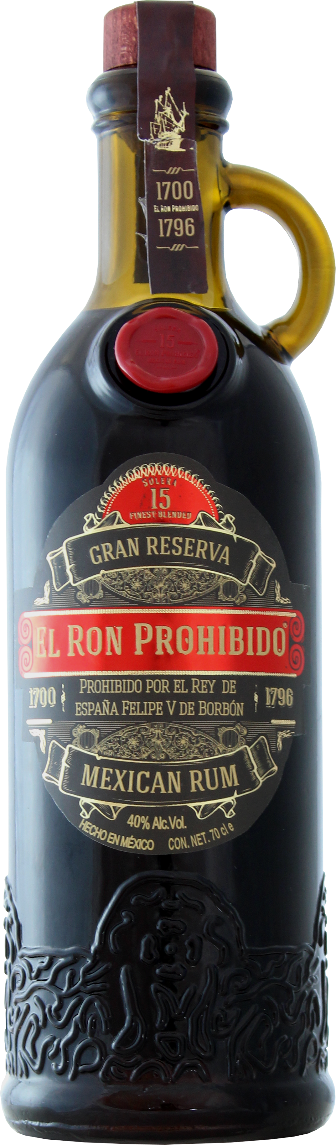 El Ron Prohibido - Liqueur Coffee (1073x3654), Png Download