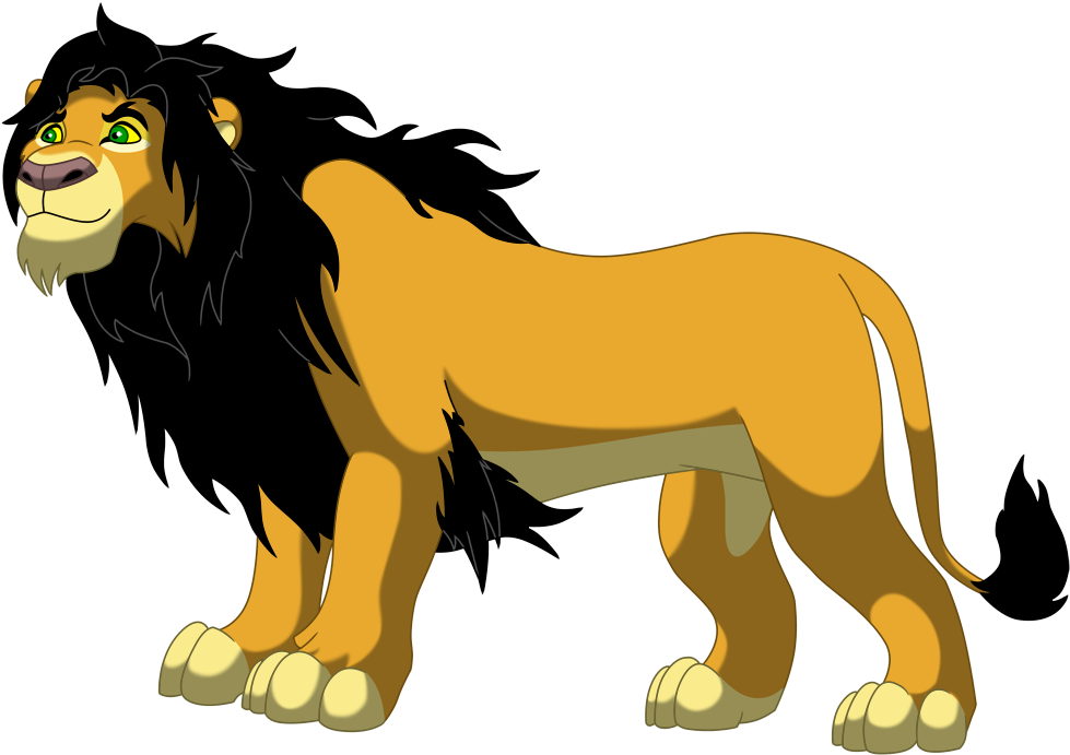 My Vision Of Ahadi - Lion King Ahadi Coloring Pages (1024x768), Png Download